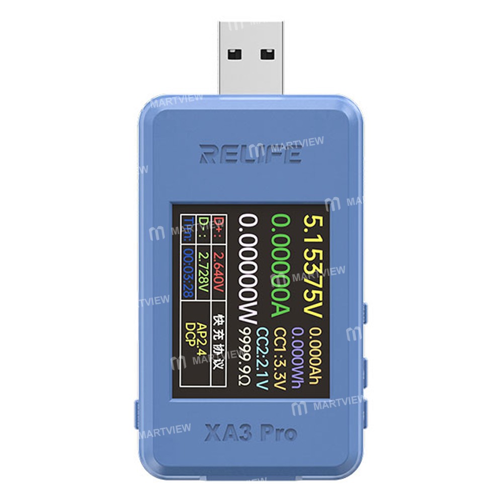 relife xa3-pro-multi-function-type-c-usb-professional-grade-usb-intelligent-detector-2