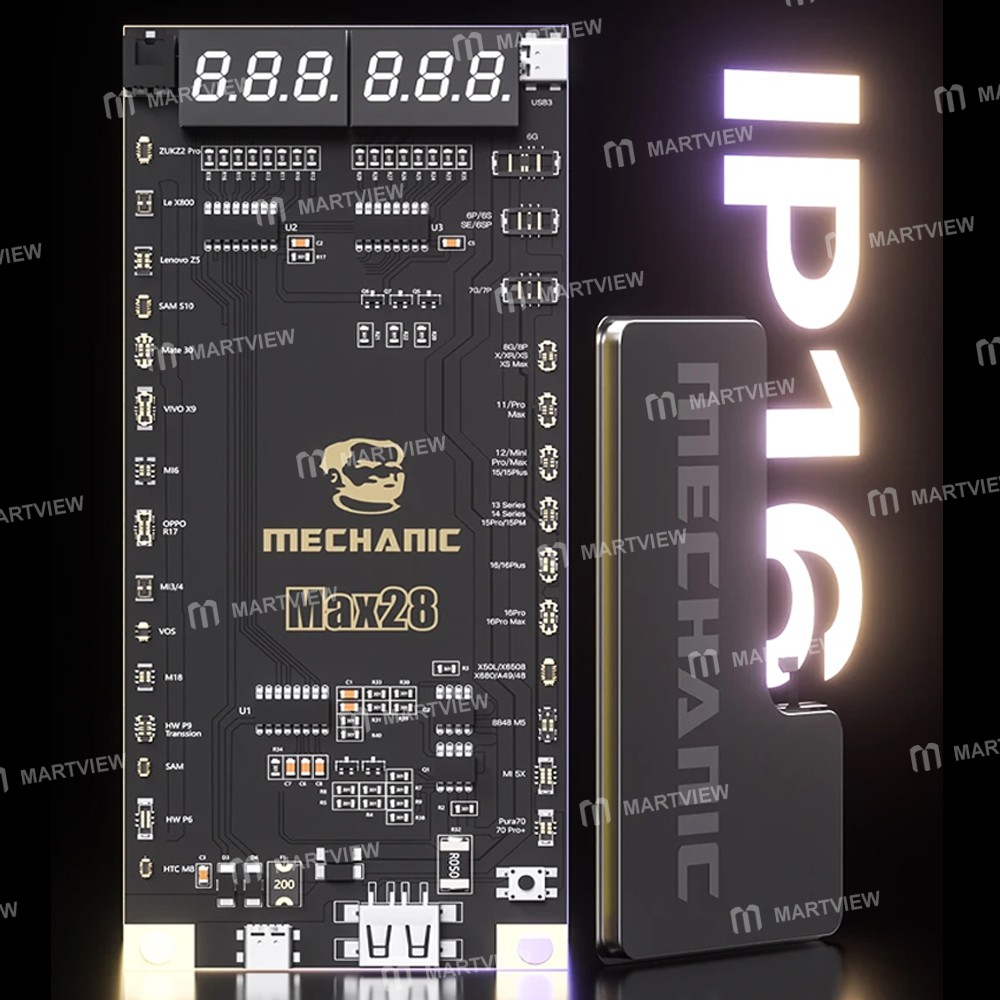 mechanic max28-battery-activation-detection-board-for-iphone-6-to-16pro-max-android-2