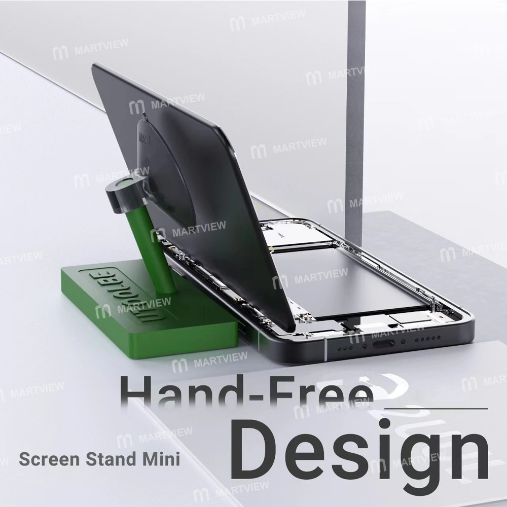 2uul mini-screen-stand-with-side-screen-suction-cup-for-mobile-phone-repair-3