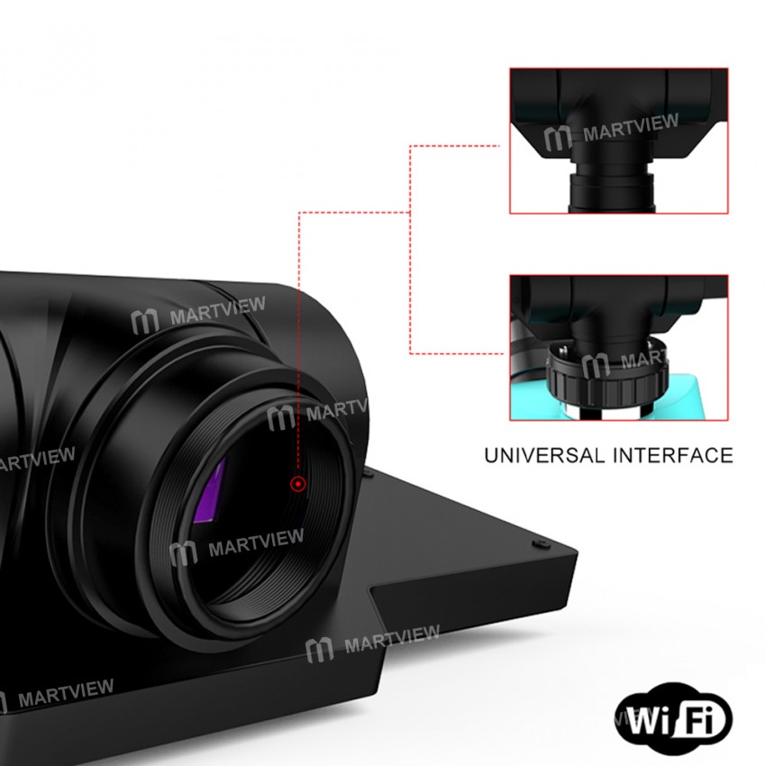 RF4 YS010W 10-inch 16 Million Pixel HD Industrial Microscope Display Monitor Built-in WiFi Function