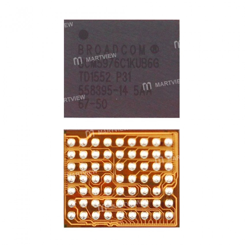 White Touch Screen IC for iPhone 5