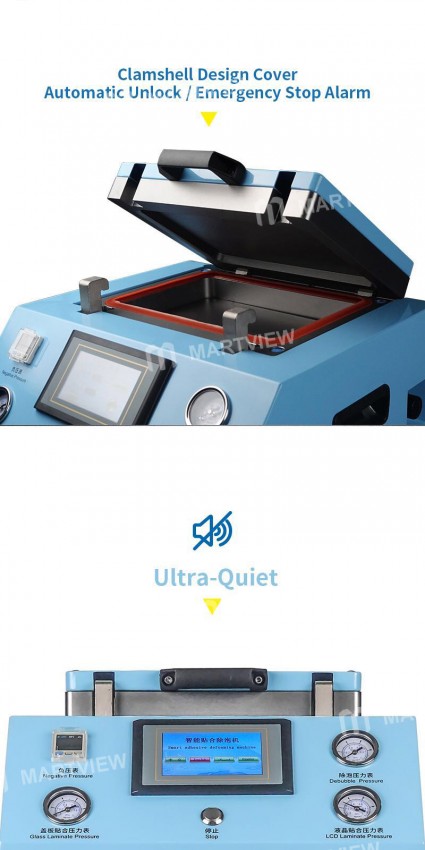 Sunshine S-959E Edge LCD Repair Laminator One Machine for Samsung S7 / S8 / S8+ / S9 / S9+