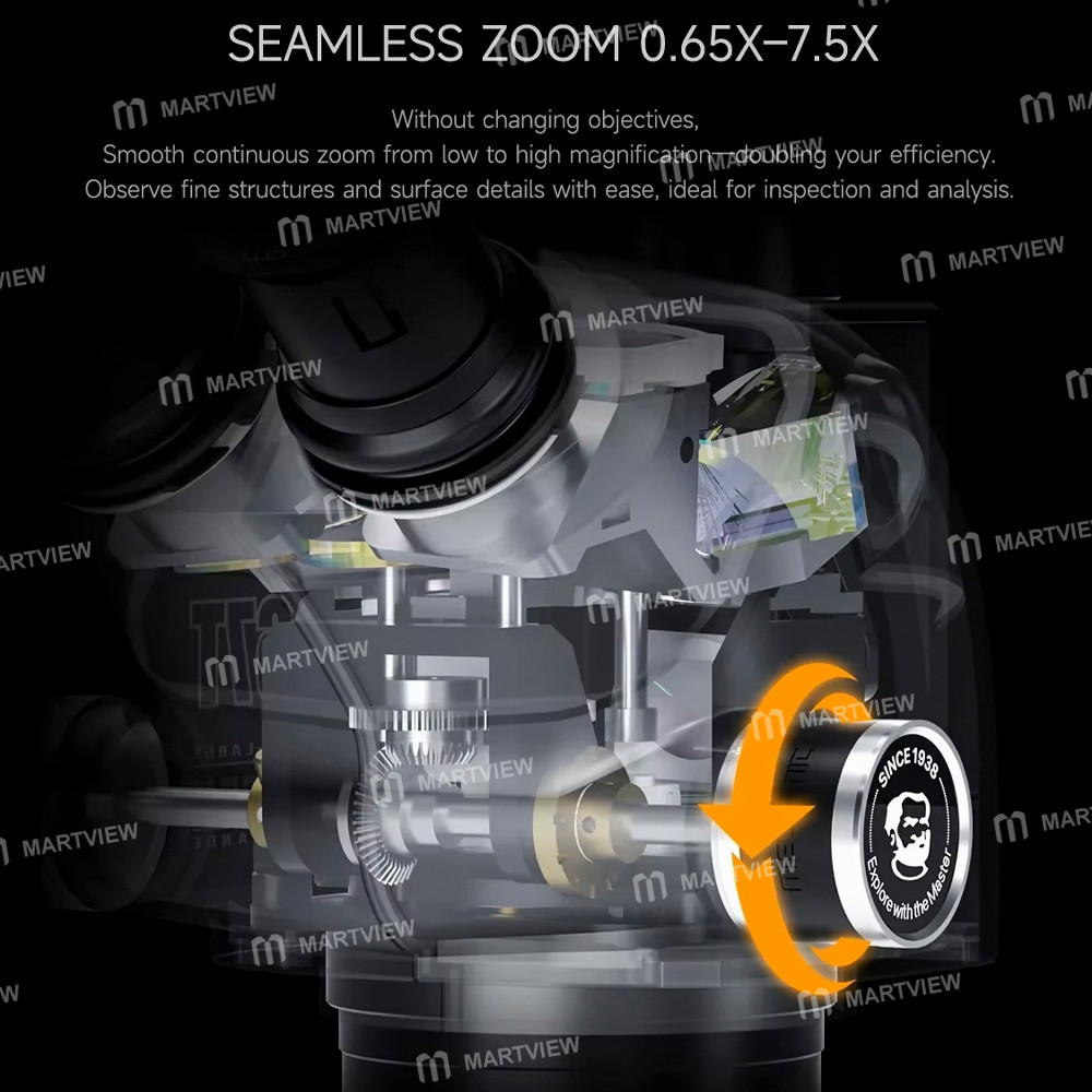 mechanic d67t-b11-65-75x-greenough-optical-zoom-trinocular-stereo-microscope-with-big-base-7