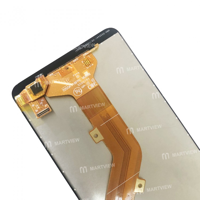 LCD Display Touch Screen Digitizer Assembly Replacement for iTel P13 - Black