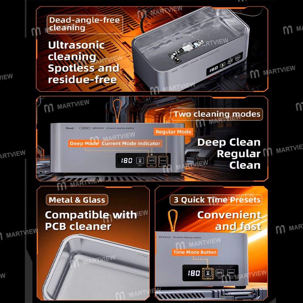 qianli qx9000-35w-dualmode-ultrasonic-cleaning-machine-8