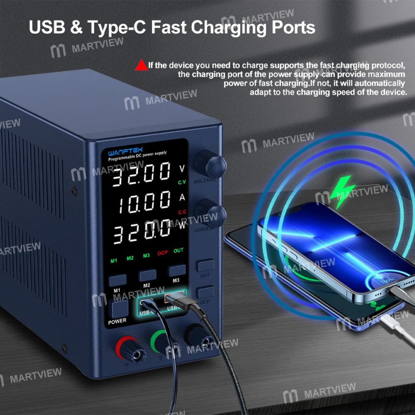 wanptek eps-series-adjustable-switching-dc-power-supply-with-usb-type-c-dual-interface-7