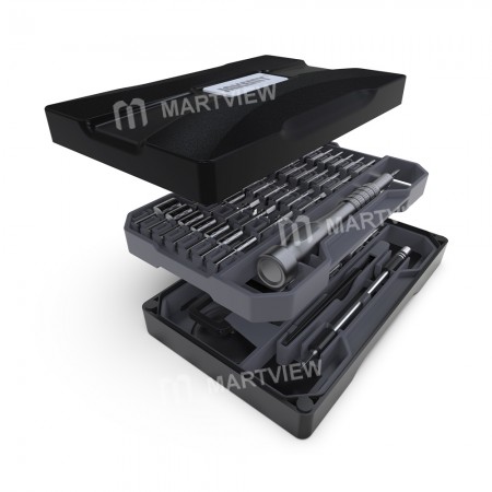 Jakemy JM-8172 73in1 Precision Screwdriver Set with Magnetic Multifunction Screwdriver Bits