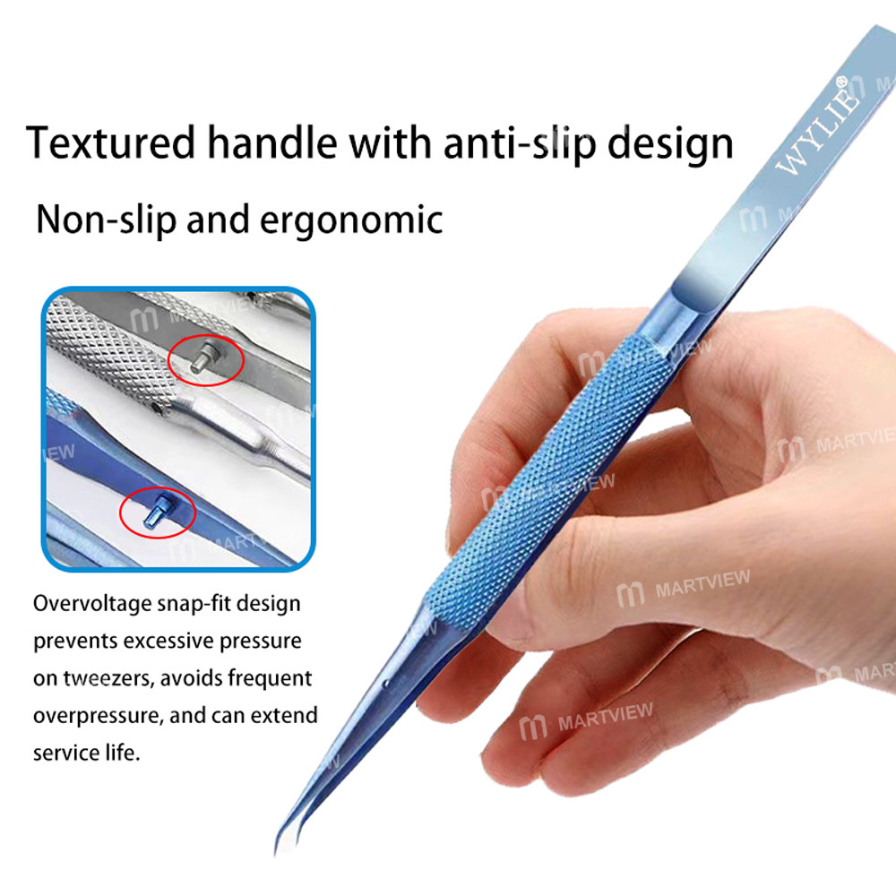 wylie anti-magnetic-anti-rust-001mm-fine-flying-wire-titanium-alloy-tweezers-6