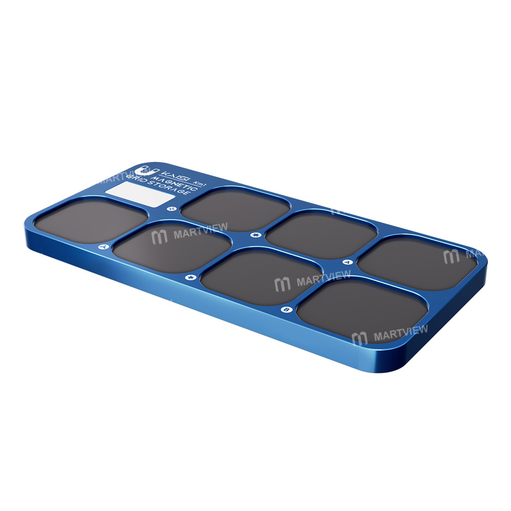 kaisi km1-aluminum-alloy-magnetic-screw-storage-board-for-electronic-product-repair-6