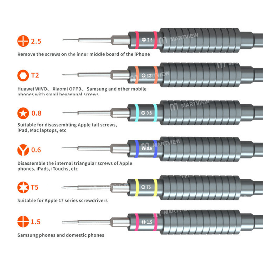 liexiu steel-armor-d2-series-magnetic-precision-2d-screwdrivers-supports-iphone-17-series-11