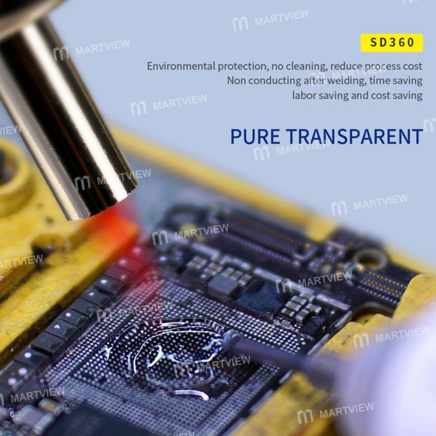 Mechanic SD360 No-clean Flux Solder Paste with Push Rod for PCB SMD BGA Soldering Tools