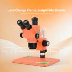 relife rl-m6t-pro-b11-65x-65x-continuous-zoom-colorful-trinocular-hd-stereo-microscope-6