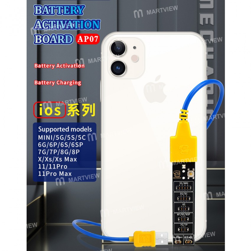 Mechanic AD17 AP07 Battery Charging Activation Board for Android and iPhone
