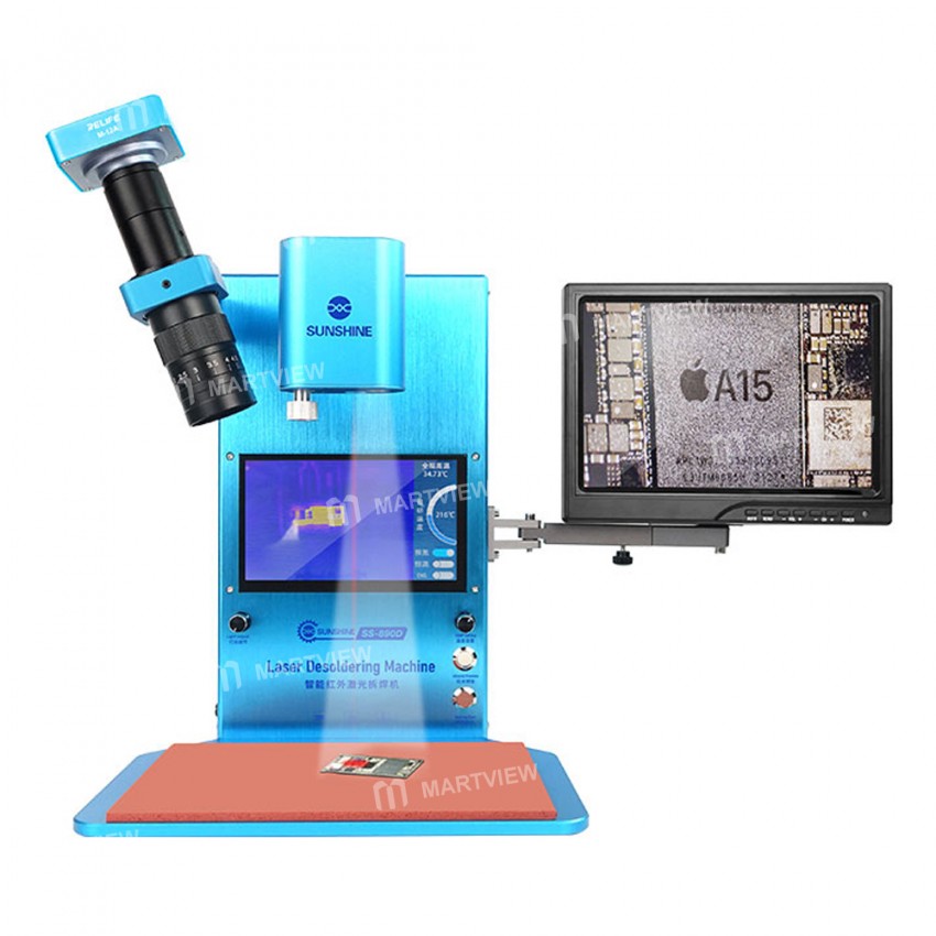 Sunshine SS-890D Intelligent Infrared Laser Desoldering Machine for Phone Motherboard Chip IC Repair