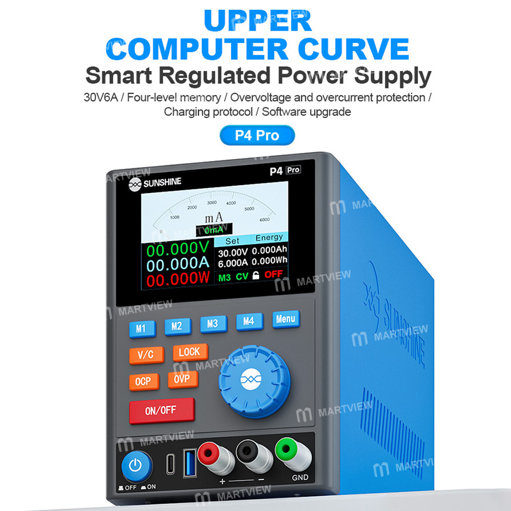sunshine p4-pro-30v-6a-smart-dc-regulated-power-supply-with-host-computer-functionality-7