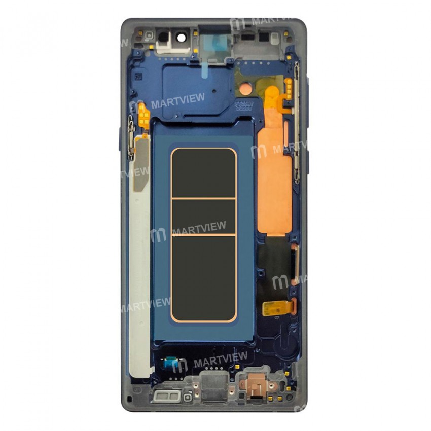 Replacement LCD display touch screen digitizer assembly with frame for samsung galaxy note 9 n960f b