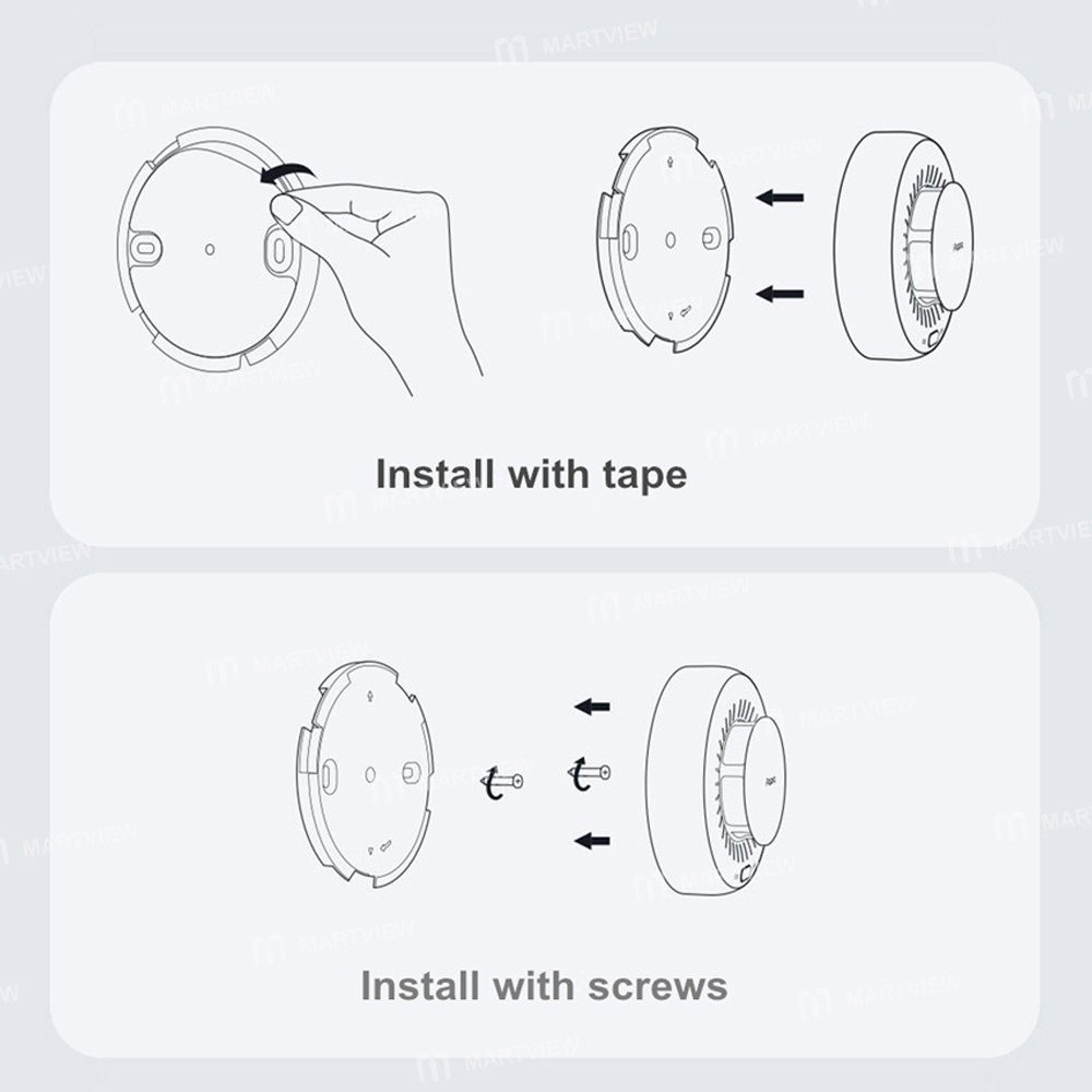 aqara smart-smoke-detector-zigbee-fire-alarm-and-monitor-9