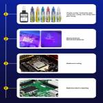 B&R ZS-100 Multifunction Cooler Ultra Power UV Curing Light for Mobile Motherboard Repair