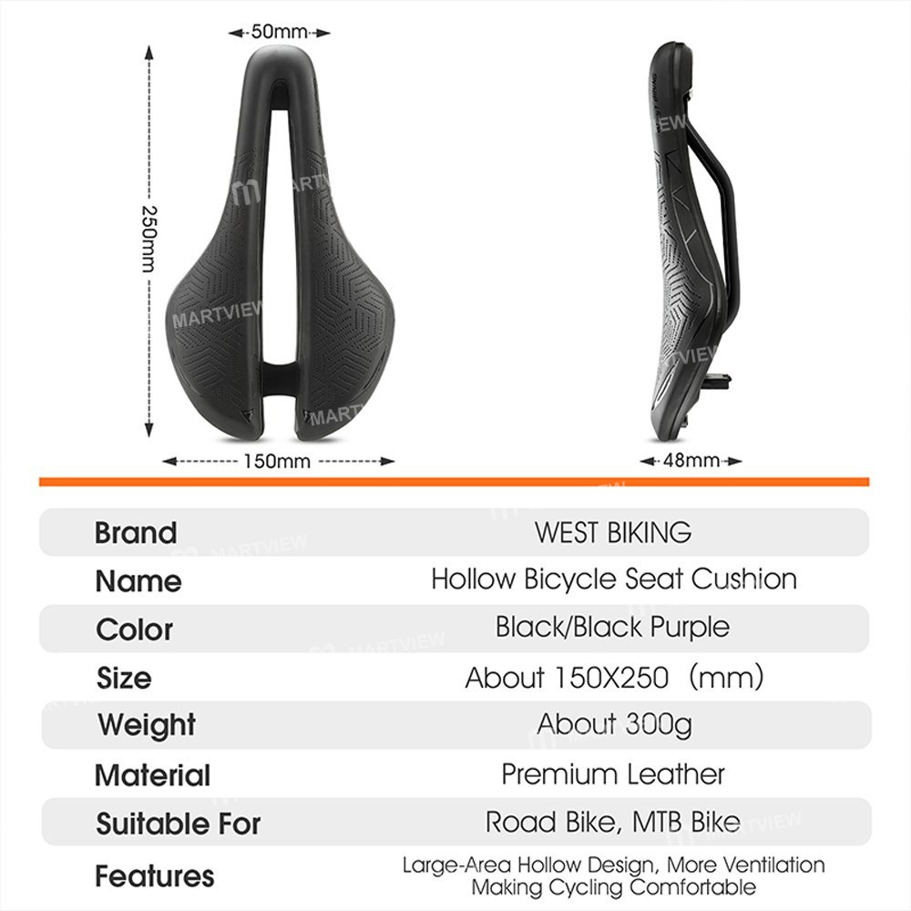 west biking-hollow-breathable-bike-saddle-soft-8