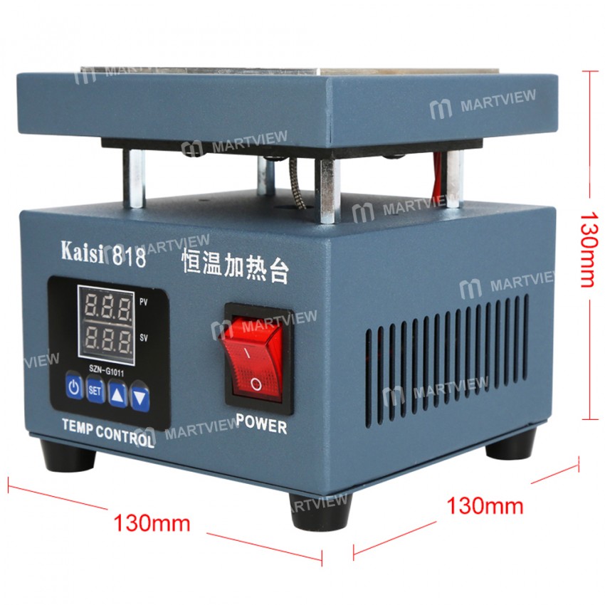 Kaisi 818 Adjustable Temperature Heating Station for BGA Rework / Cellphone Frame Disassemble