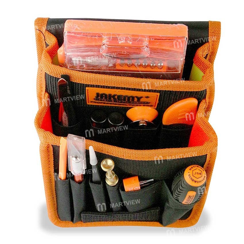 JAKEMY JM-P12 (83-in-1) Precision Screwdriver Opening Tool Crowbar Set With Canvas Bag