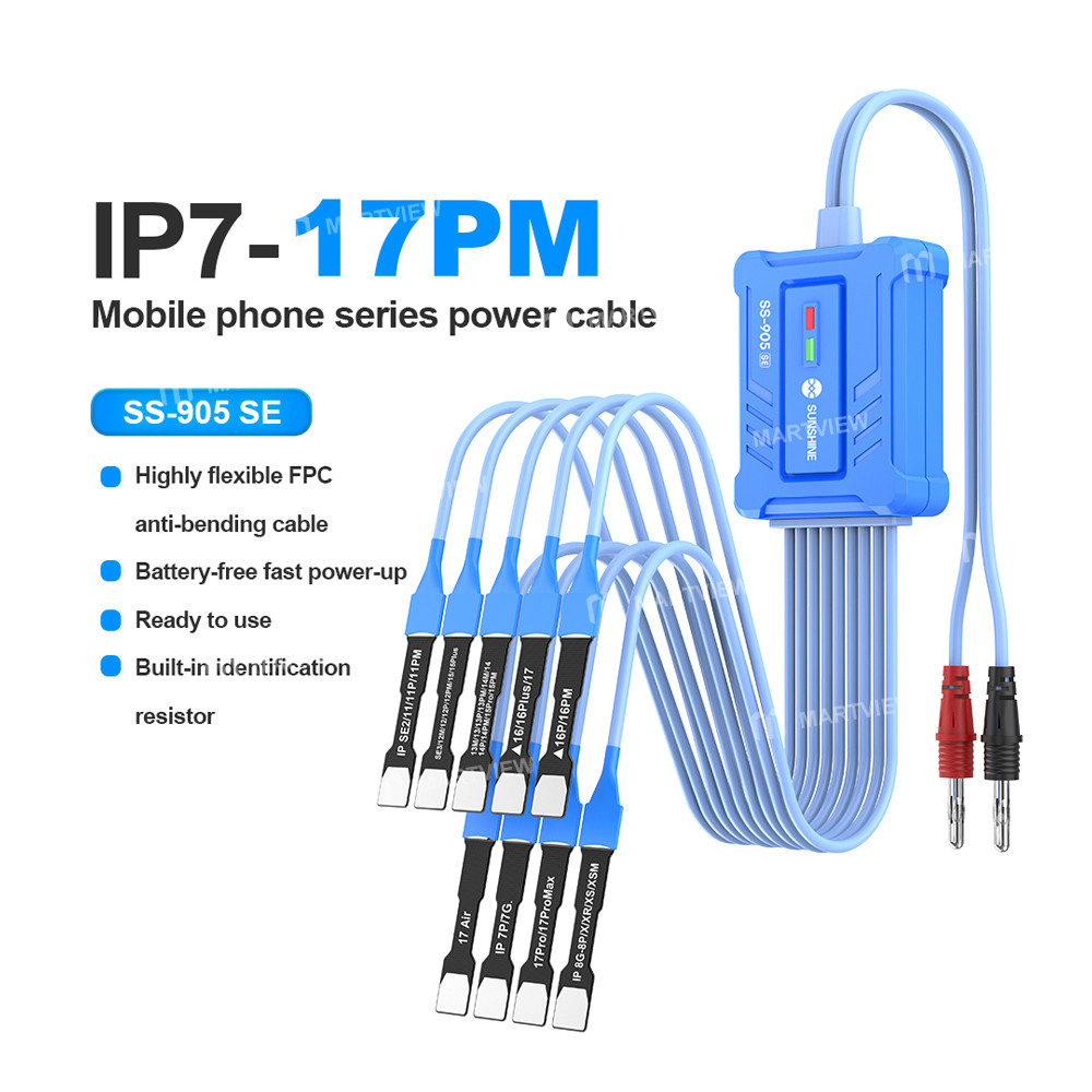 sunshine ss-905-se-v20-iphone-series-power-cable-for-iphone-7g-to-17pro-max-se2-3