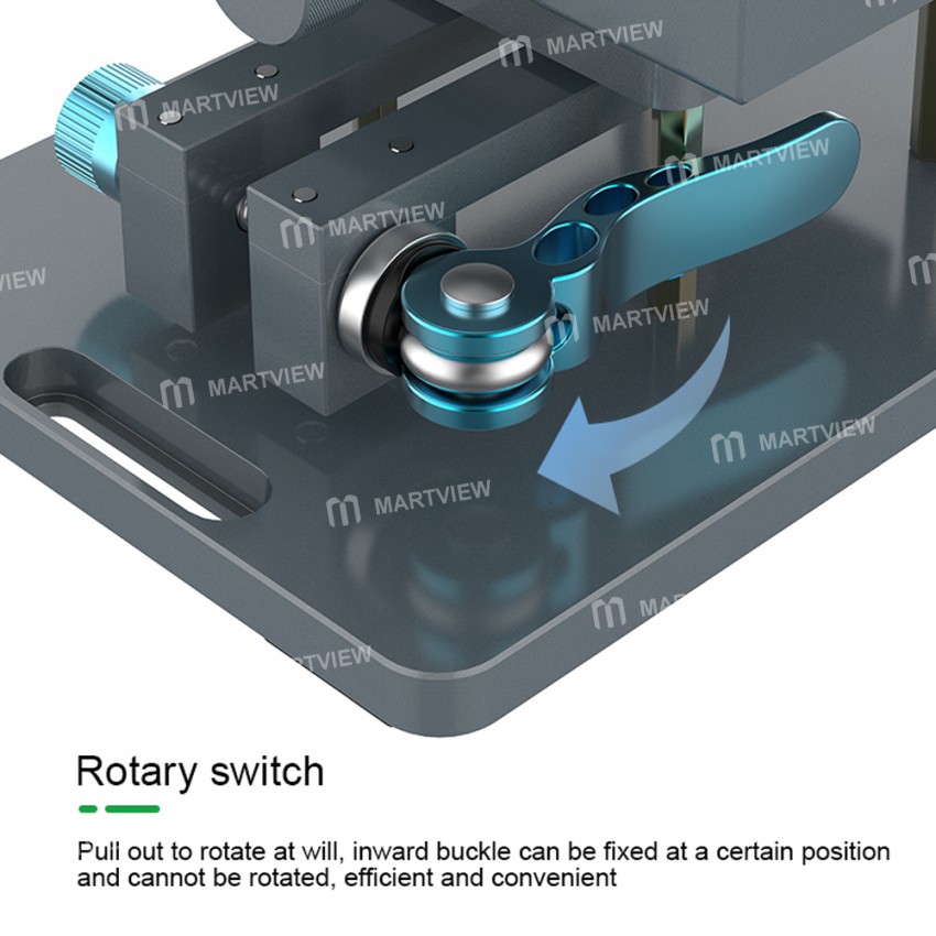 Relife RL-601s 360° Rotating Universal Fixture for Remove Back Cover Housing