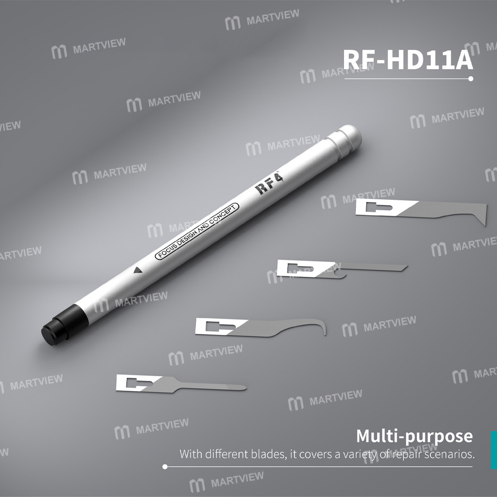 rf4 rf-hd11a-4-in-1-blades-set-with-hnadle-for-pcb-glue-remover-prying-dismantling-4