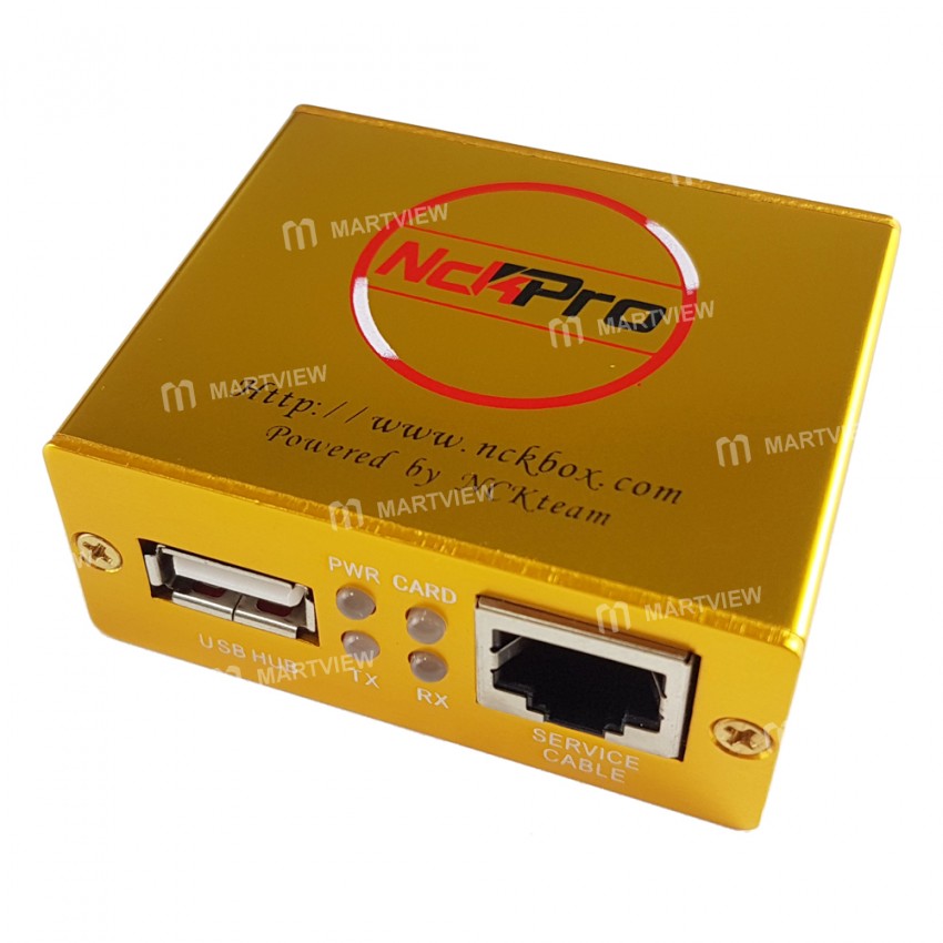 NCK Pro Box - FREE 1 Years Activation (NCK+UMT 2in1 box) Gold Color with USB Cable