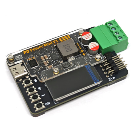 DC-DC 24V / 3A Mini PD Adjustable Power Supply V1 Buck Step-Down Module
