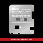 kaisi lcd-screen-cable-protection-bga-reballing-stencil-for-iphone-11-to-14pro-max-5