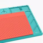 RF4 RF-P04 Microscope Aluminum Alloy Heat Insulation Base for Phone PCB Soldering Repair