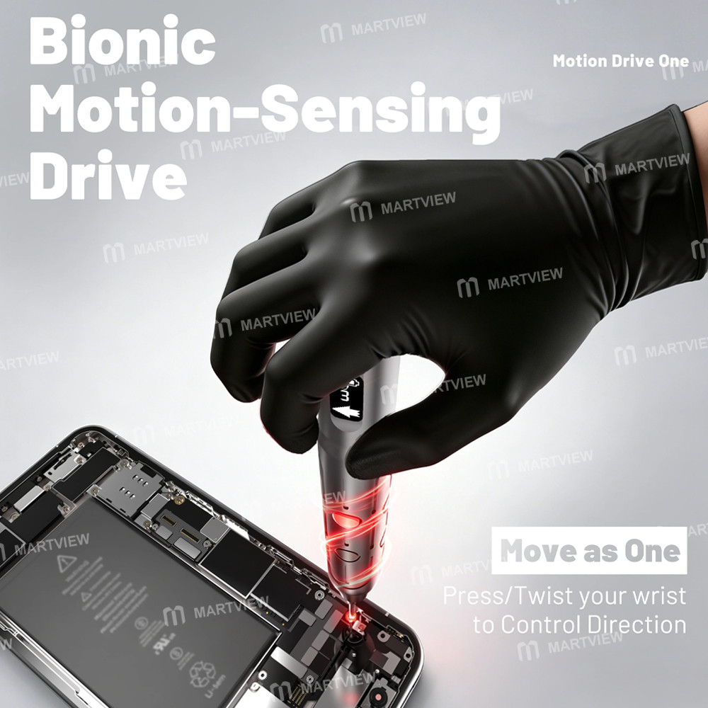 utoolbe dls001-motion-drive-one-bionic-motion-sensing-electric-screwdriver-set-compatible-with-iphon