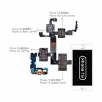 QianLi iBridge PCBA FPC Testing Cable for iPhone 6 6P 6S 6SP 7 7P 8 8P X Front Camera Rear Camera Do