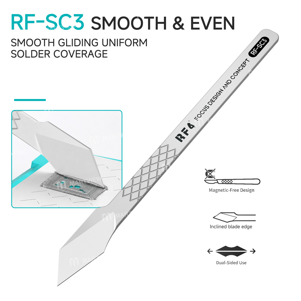 rf4 rf-sc3-dual-zone-high-hardness-non-magnetic-solder-scraper-for-pcb-repair--2pcs-4