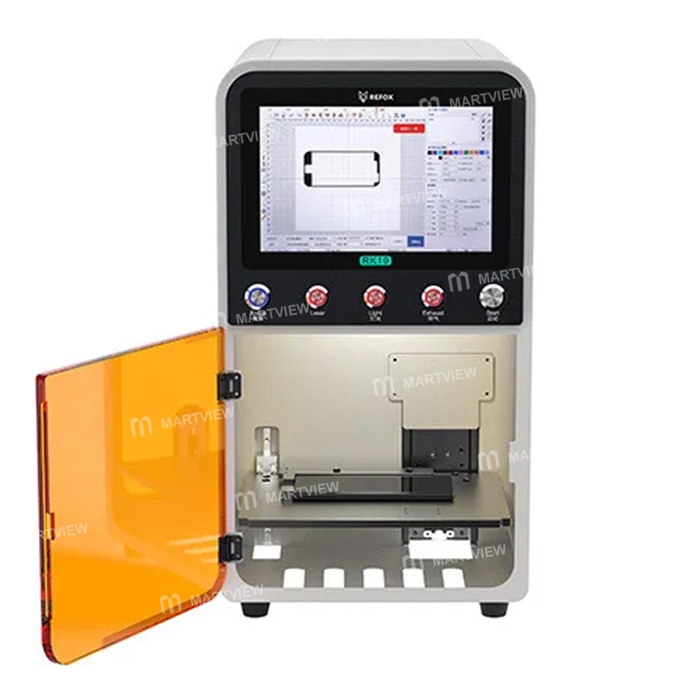 refox rk10-5w-cold-light-uv-laser-machine-for-mobile-phone-frame-back-glass-bracket-disassembly-3