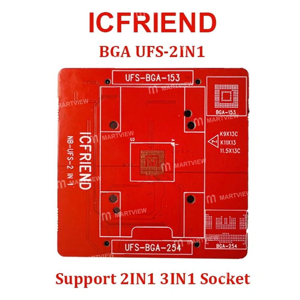 icfriend bga-ufs-2-in-1-base-board-support-2-in-1-3-in-1-socket-2