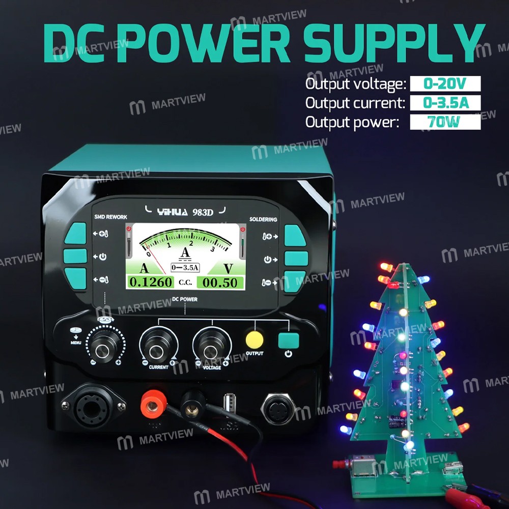 yihua 983d-3-in-1-1300w-hot-air-gun-soldering-iron--dc-power-supply-desoldering-rework-station-14