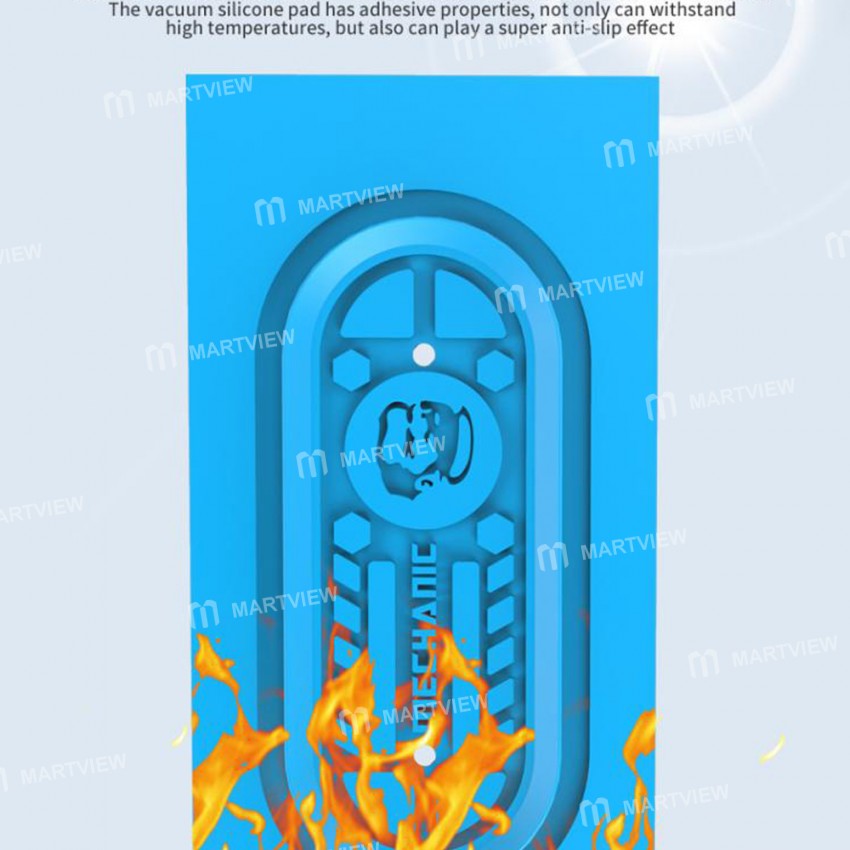 Mechanic Universal Anti-slip Heat-resistant Vacuum Silicone Pad for 7-inch LCD Screen Separator