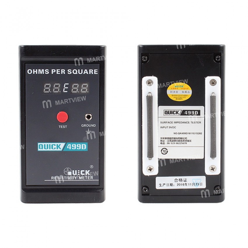 Quick 499D Digital Display Surface Impedance Tester