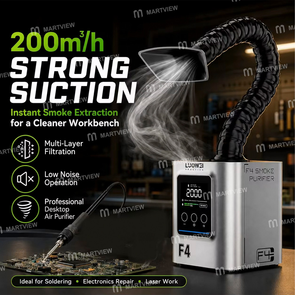 luowei lw-f4-black-hole-portable-high-performance-smoke-purifier-with-real-time-pm25-display-2