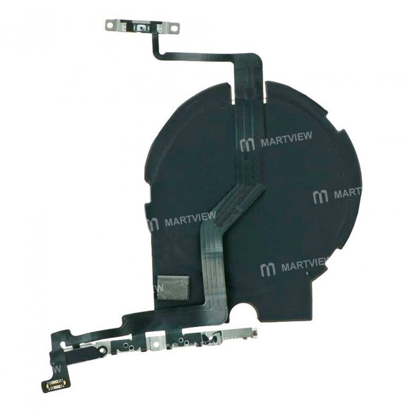 Replacement wireless nfc charging with volume flex ribbon cable assembly for iPhone 12 pro max