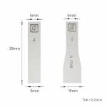 Amaoe Stainless Steel Non-Magnetic Tin Scraping Blade Set for Mobile Phone Repair