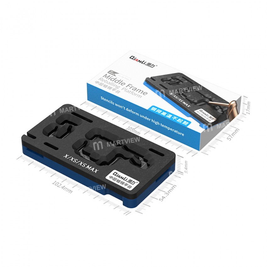 QianLi 3in1 Middle Frame Reballing Platform BGA Reballing Fixture for iPhone X Xs Xs Max