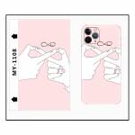 Universal 8inch Mobile Phone Animated Rainbow Color Back Film for Martview SP-01 Intelligent Cutting