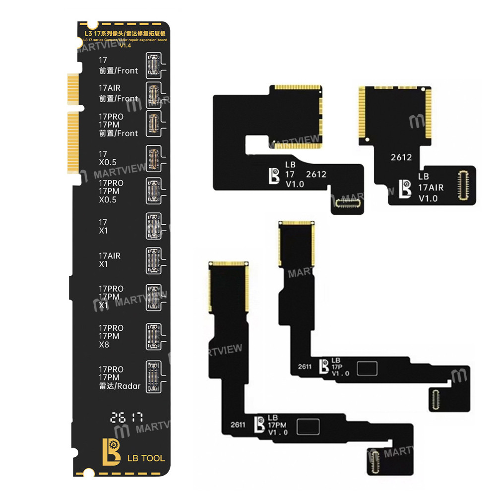 luban l3-camera-lidar-repair-board-front-camera-fpc-cable-for-iphone-17-series-air-1