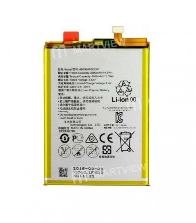 Battery Replacement for Huawei Mate 8 Use (HB396693ECW / 3900mAh) - grade AAA quality