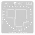 Amaoe X7P+ 0.12mm Motherboard Middle Layer BGA Reballing Stencil for VIVO X70 Pro+