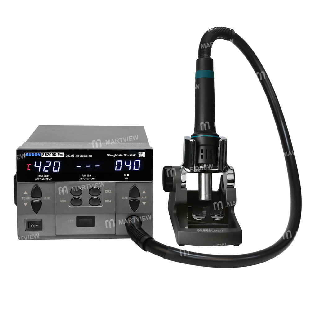 sugon 8620dx-pro-1300w-high-power-heat-gun-digital-display-desoldering-rework-station-1
