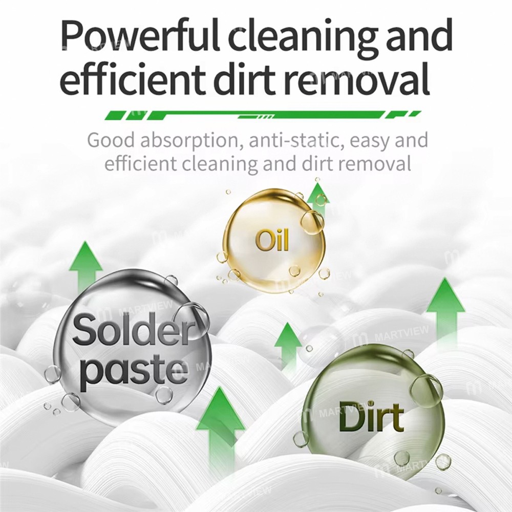 repairman 401-100pcs-401pcs-microfiber-anti-static-dust-free-cleaning-cloth-6